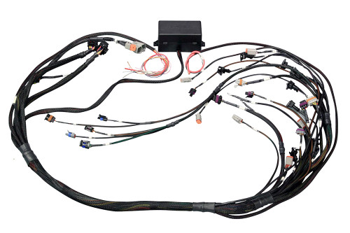 Haltech HT-141365 Engine Wiring Harness, Elite, Main Harness, Drive-By-Cable, Terminated, GM LS-Series, Kit
