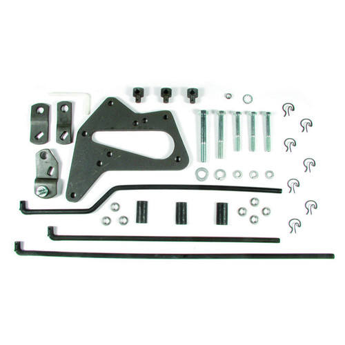 Hurst 3738615 Shifter Installation Kit, Arms / Brackets / Hardware, Steel, Toploader, Hurst Street Super / Shifter, Ford, Kit