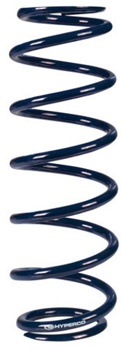 Hyperco 14B0250UHT Coil Spring, UHT Barrel, Coil-Over, 2.500 in ID, 14.000 in Length, 250 lb/in Spring Rate, Steel, Blue Powder Coat, Each