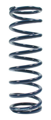 Hyperco 1810D0162 Coil Spring, Coil-Over, 1.875 in ID, 10.000 in Length, 162 lb/in Spring Rate, Steel, Blue Powder Coat, Each