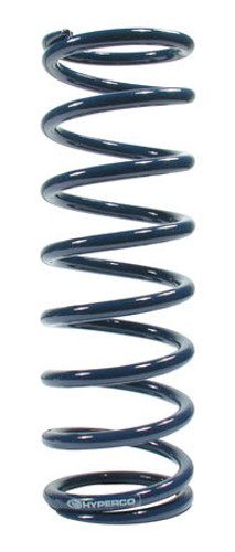 Hyperco 1810D0500 Coil Spring, Coil-Over, 1.875 in ID, 10.000 in Length, 500 lb/in Spring Rate, Steel, Blue Powder Coat, Each