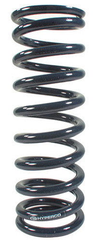 Hyperco 18SN-175 Coil Spring, Conventional, 5.0 in OD, 11.000 in Length, 175 lb/in Spring Rate, Rear, Steel, Blue Powder Coat, Each