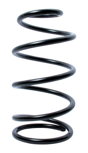 Hyperco 18SNP12-250 Coil Spring, Conventional, 5.5 in OD, 12.000 in Length, 250 lb/in Spring Rate, Single Pigtail, Rear, Steel, Black Paint, Each