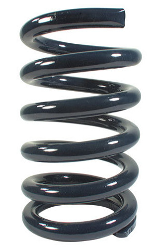 Hyperco 18Y0600 Coil Spring, Conventional, 5.0 in OD, 9.500 in Length, 600 lb/in Spring Rate, Front, Steel, Blue Powder Coat, Each