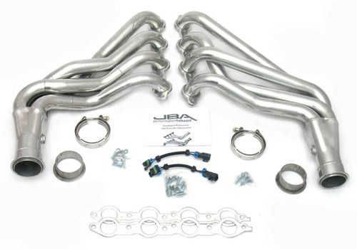 Jba Performance Exhaust 6813SJS Headers, Competition Ready, 1-7/8 in Primary, 3 in Collector, Stainless, Silver Metallic Ceramic, GM LS-Series, Chevy Camaro 2010-13, Pair