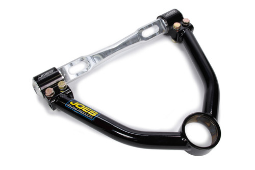 Joes Racing Products 15505 SLB Control Arm, Tubular, Slotted Bearing Style, Upper, 8.250 in Long, 10 Degree, Screw-In Ball Joint, Aluminum / Steel, Black Powder Coat, Each