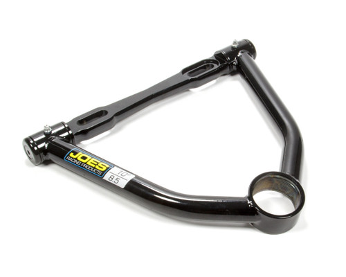 Joes Racing Products 15510 SL Control Arm, Tubular, Slotted Bearing Style, Upper, 8.500 in Long, 10 Degree, Screw-In Ball Joint, Aluminum / Steel, Black Powder Coat, Each