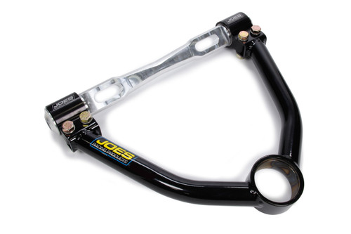 Joes Racing Products 15520 SLB Control Arm, Tubular, Slotted Bearing Style, Upper, 9.000 in Long, 10 Degree, Screw-In Ball Joint, Aluminum / Steel, Black Powder Coat, Each