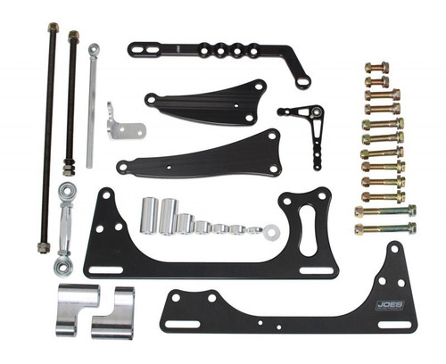 Joes Racing Products 25890 Motor Mount, Brackets / Hardware Included, Aluminum, Black Anodized, Suzuki GSXR600 Engines, Micros Sprints, Kit