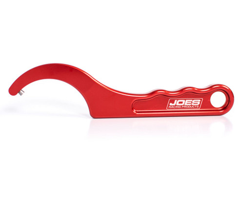 Joes Racing Products 33500 Spanner Wrench, Coil-Over, Short, Aluminum, Red Anodized, Each