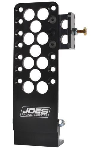 Joes Racing Products 33600-B Pedal Assembly, Rectangle, Gas, Floor Mount, 2 Adjustable Stops, Aluminum, Black Anodized, Each