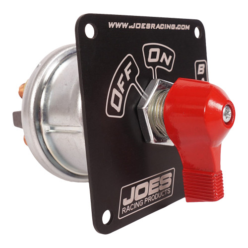 Joes Racing Products 46216 Battery Disconnect, Rotary Switch, Panel Mount, 125 amp, 12V, Each