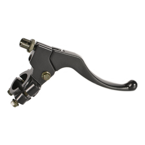 Joes Racing Products 51551 Clutch Lever, Clamp-On, 7/8 in OD Tube Chassis Mount, Aluminum, Black Powder Coat, Micro / Mini, Each