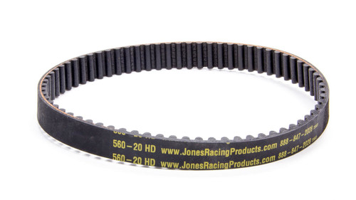 Jones Racing Products 656-20 HD HTD Drive Belt, 25.830 in Long, 20 mm Wide, 8 mm Pitch, Each