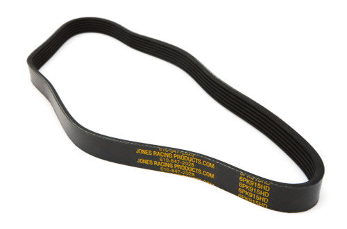 Jones Racing Products 6PK-915HD Serpentine Drive Belt, 36.02 in Long, 6-Rib, Each