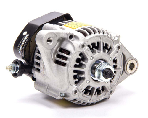 Jones Racing Products AL-9101-B-NS Alternator, 70 amp, 12V, 1-Wire, No Pulley, Aluminum Case, Natural, Universal, Each