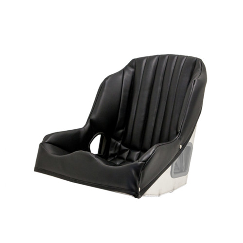 Kirkey 5516001V Seat Cover, Snap Attachment, Vinyl, Black, Kirkey 55 Series Vintage Class Bucket, 16 in Wide Seat, Each