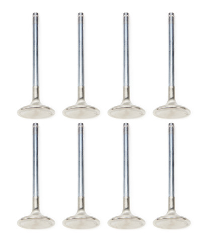 Manley 11685-8 Exhaust Valve, Extreme Duty, 1.590 in Head, 0.313 in Valve Stem, 4.923 in Long, Stainless, L62 / L92, GM LS-Series, Set of 8