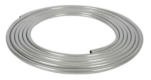 Moroso 65340 Fuel Line, 1/2 in, 25 ft, Aluminum, Natural, Each