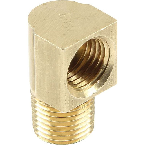 Allstar Performance ALL50125 Adapter Fittings 1/8 NPT to 3/16 90 Deg 4pk