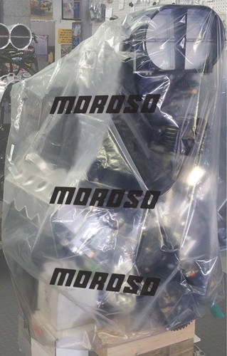 Moroso 99401 Engine Storage Bag, 42 x 32 x 54 in, 4 mil, Plastic, Clear, Each