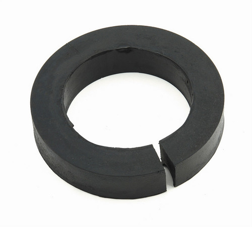 Mr. Gasket 1285 Coil Spring Spacer, Front, 1 in Height, 4 in ID, 6 in OD, Rubber, Black, Universal, Each