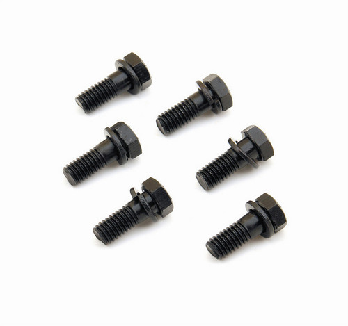 Mr. Gasket 910 Pressure Plate Bolt Kit, 3/8-16 in Thread, Hex Head, Steel, Black Oxide, GM Borg-Beck Diaphragm, Kit