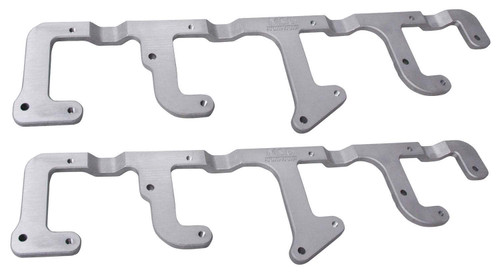 Msd Ignition 8216 Ignition Coil Bracket, Coil Pack Style, Aluminum, Machined, OEM / MSD Coil Packs, Over Valve Cover, LS2 / LS7, GM LS-Series, Pair