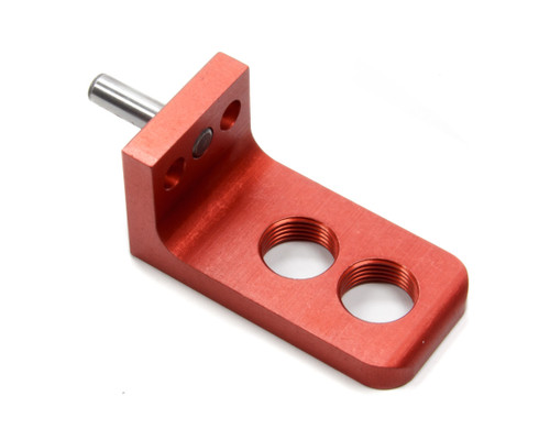 Msd Ignition ASY10002 Crank Trigger Bracket, MSD 8644 Crank Trigger, Aluminum, Red Anodized, Each