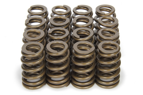Pac Racing Springs PAC-1283 Valve Spring, 1200 Series, Ovate Beehive Spring, 363 lb/in Spring Rate, 1.080 in Coil Bind, 1.250 in OD, Set of 16
