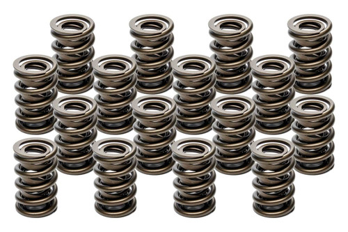 Pac Racing Springs PAC-1940 Valve Spring, Hot Rod Series, Dual Spring / Damper, 469 lb/in Spring Rate, 1.150 in Coil Bind, 1.555 in OD, Set of 16