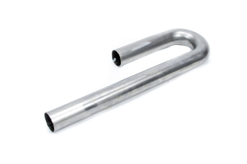 Patriot Exhaust H7019 Exhaust Bend, J-Bend, Mandrel, 1-5/8 in Diameter, 2 in Radius, 6 x 15 in Legs, 16 Gauge, Steel, Each