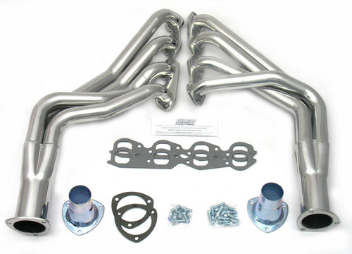 Patriot Exhaust H8062-1 Headers, Full Length, 2 in Primary, 3-1/2 in Collector, Steel, Metallic Ceramic, Big Block Chevy, GM B-Body / F-Body / X-Body 1965-74, Pair