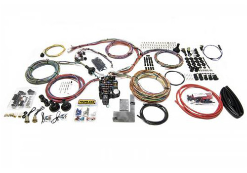 Painless Wiring 20105 Car Wiring Harness, Direct Fit, Complete, 27 Circuit, Chevy Bel Air 1955-57, Kit