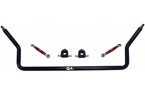 Qa1 52867 Sway Bar, Front, Bolt-On, 1-3/8 in Diameter, Chromoly, Black Paint, C1500, GM Fullsize Truck 1988-98, Kit
