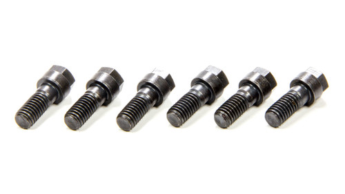 Ram Clutch 490 Pressure Plate Bolt Kit, 3/8-16 in Thread, 1.000 in long, Hex Head, Steel, Black Oxide, Universal, Set of 6