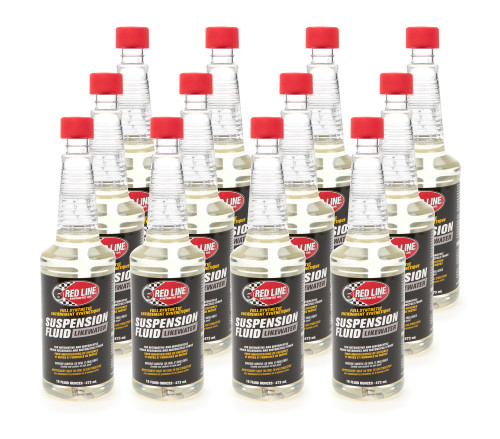 Redline Oil 91102 CASE/12 Shock Oil, LikeWater, Anti-Foam, Lubricant, Synthetic, 16.00 oz Bottle, Set of 12