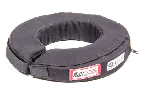 Rjs Safety 11000401 Neck Support, 360 Degree, SFI 3.3, Padded, Fire Retardant Cotton, Black, Each