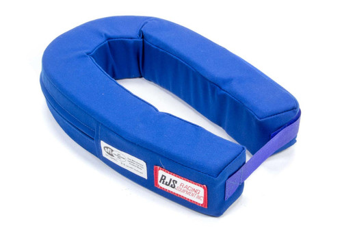 Rjs Safety 11000503 Neck Support, SFI 3.3, Padded, Fire Retardant Cotton, Blue, Each