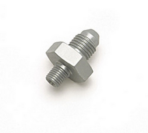 Russell 640890 Fitting, Adapter, Straight, 4 AN Male to 1/16 in NPT Male, Steel, Zinc Oxide, Each