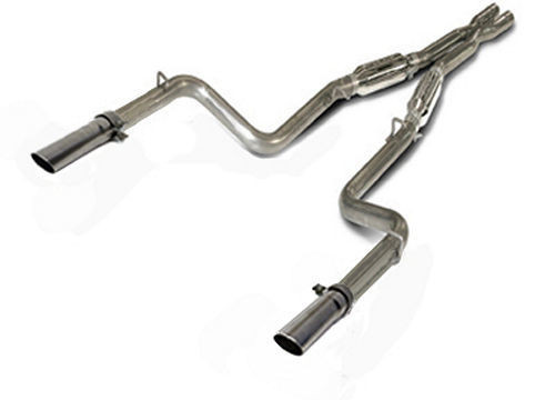 Slp Performance D31040 Exhaust System, Loud Mouth, Cat-Back, 2-1/2 in Diameter, 3 in Tips, Stainless, Dodge Charger 2011-14, Kit