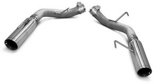 Slp Performance M31014 Exhaust System, Loud Mouth Dual, Axle-Back, 2-1/2 in Diameter, 3-1/2 in Tip, Stainless, GT / GT500, Ford Mustang 2005-10, Kit