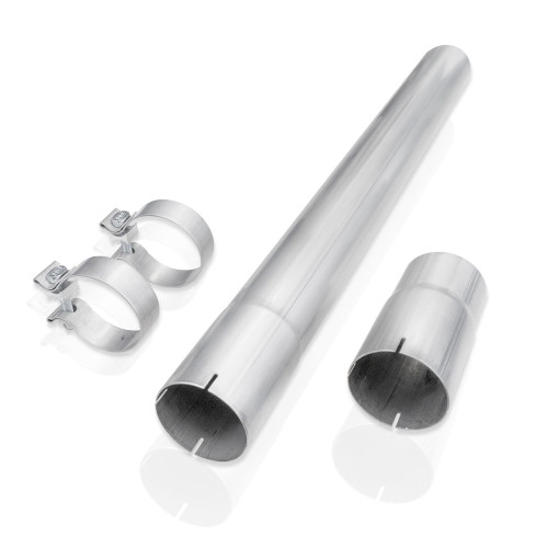 Stainless Works FT220RESD Resonator Delete Kit, 3 in Diameter, Stainless, Natural, Ford Fullsize Truck 2020-21, Kit