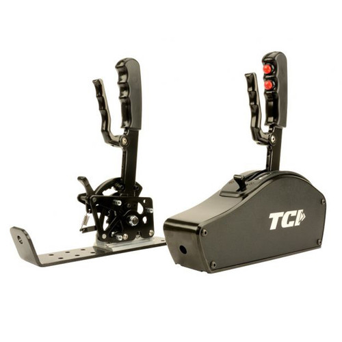 Tci 620002BL Shifter, Diablo Blackout, Automatic, Floor Mount, Forward / Reverse Pattern, 2 Button, Hardware Included, Various Applications, Kit