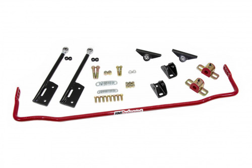 Umi Performance 2635-R Sway Bar, Rear, Adjustable, 3/4 in Diameter, Steel, Red Powder Coat, GM F-Body 1970-81, Kit