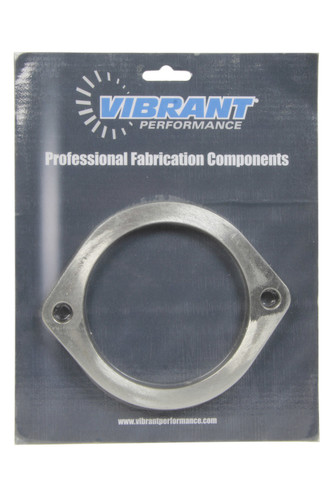 Vibrant Performance 1475S Collector Flange, 2-Bolt, 3/8 in Thick, 4 in ID, Stainless, Each