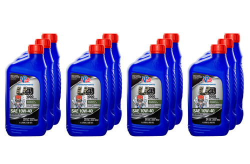 Vp Racing 26727 Motor Oil, UTV / ATV, 10W40, Synthetic, 1 qt Bottle, Set of 12