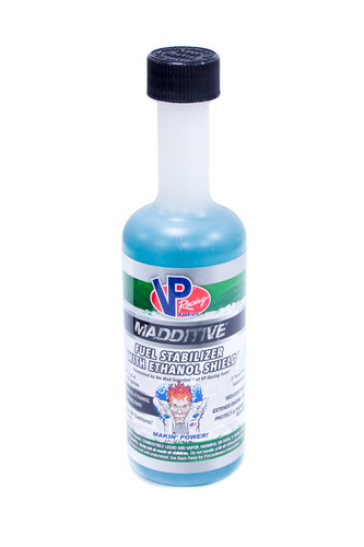 Vp Racing 2815 Fuel Additive, MADDITIVE, Stabilizer, 8.00 oz Bottle, Gas, Each