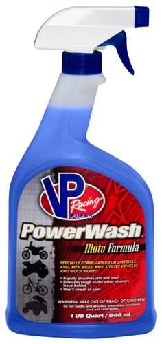 Vp Racing M10025 Car Wash Soap, PowerWash, Concentrate, 1 qt Spray Bottle, Each