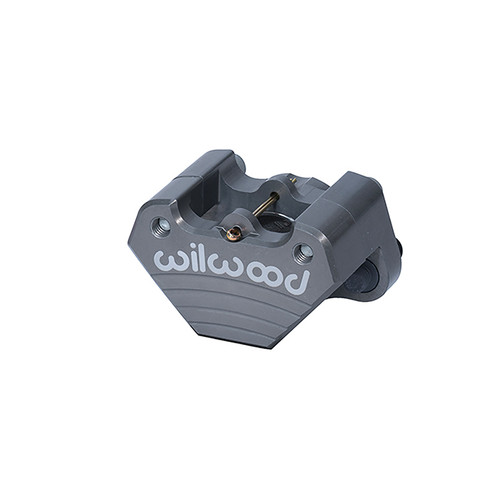 Wilwood 120-2498 Brake Caliper, Dynalite, 1 Piston, Billet Aluminum, Gray Anodized, 13.000 in OD x 0.250 in Thick Rotor, 3.280 in Floating Mount, Each